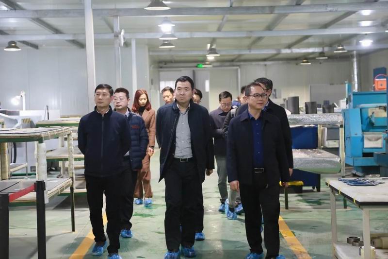 廣西北部灣國際港務(wù)集團(tuán)有限公司黨委委員、副總經(jīng)理馬正國一行蒞臨隆華考察交流